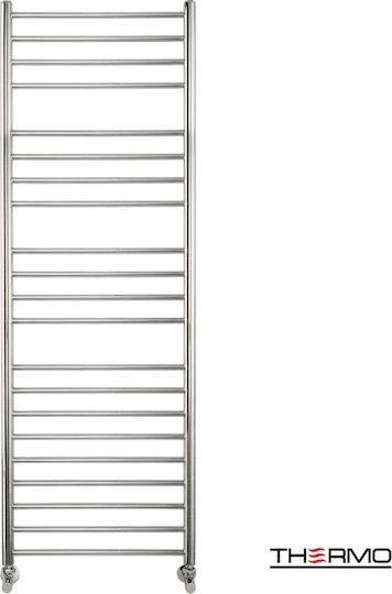Thermo Bellavia Ηλεκτρική Πετσετοκρεμάστρα 150x50cm Ασημί