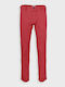 Red Spot Men's Trousers Red