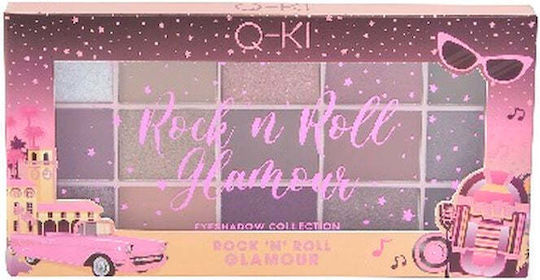 Sunkissed Eye Shadow Palette Matte in Solid Form Rock 'n' Roll Glamour 25.5gr
