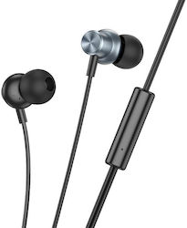 Hoco M110 Encourage In-ear Handsfree με Βύσμα 3.5mm Γκρι