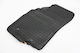 Refref Set of Front and Rear Mats 4pcs Tray Type for Fiat Punto Black