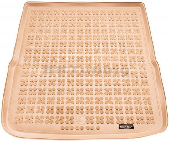 Sahler Kofferraummatten Wannenartig 1Stück aus Gummi für Porsche Cayenne 2010 Beige