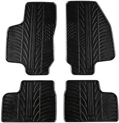 Apesan Σετ Μπροστινά και Πίσω 4τμχ για Opel Astra Chevrolet G Scania G 1998-2004 Μαύρα Apesan Σετ Μπροστινά και Πίσω 4τμχ για Opel Astra Chevrolet G Scania G 1998-2004 Μαύρα
