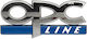 Racesport Car Tape Stickers 8 x 8cm for Car Door in Silver Color 1pcs