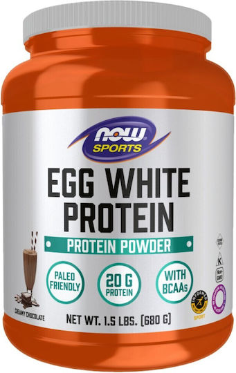 Egg White Protein Powder Без глутен и лактоза с вкус на Кремообразен шоколад 680гр