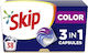 Skip 3-in-1 Ultimate Detergent for Coloreds Clothes (38 Capsules)