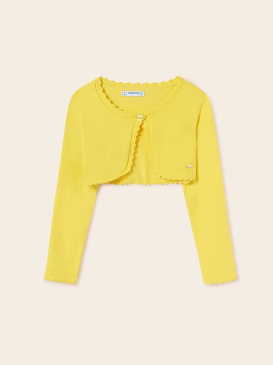 Mayoral Kids Bolero Yellow