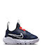 Flex Runner 2 Детски Спортни Обувки Running Slip-On Тъмносини