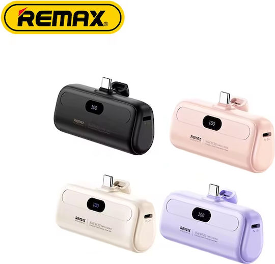 Remax Capsule Series RPP-632 Power Bank 5000mAh Λευκό