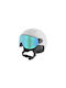 Sinner Titan Visor Kids Helmet for Ski & Snowboard White