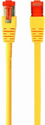 Gembird PP6A-LSZHCU-Y-0.5M S/FTP Cat.6 Καλώδιο Ethernet 0.5m Κίτρινο Gembird PP6A-LSZHCU-Y-0.5M S/FTP Cat.6 Καλώδιο Ethernet 0.5m Κίτρινο