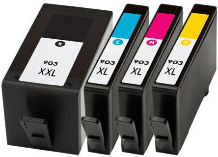 903xxl Πακέτο Συμβατών Μελανιών Εκτυπωτή InkJet HP 903XXL 89ml