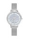 Gocomma Women's Watch with Silver Metal Bracelet