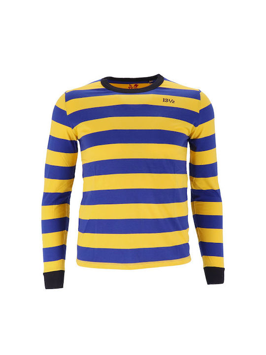 Men's Blouses Yellow/Blue T-shirt