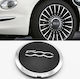 Wheel Center Cap Fiat with 133mm Internal Diameter Black 1pc