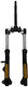 Tanaka Motorcycle Fork Tubes
