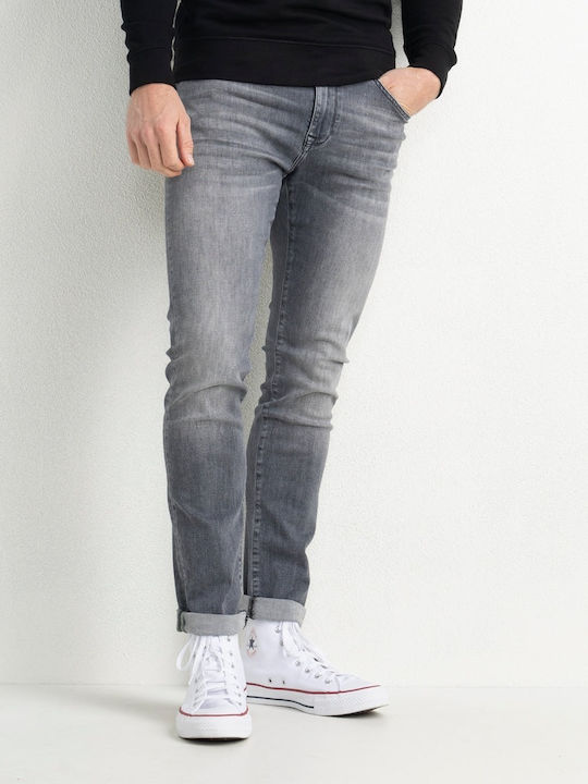 Men's Jeans Pants with Slim Fit Grey