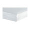 Trois Kilos Sept Baby Sheet Crib Flannel Fitted White 70x140cm