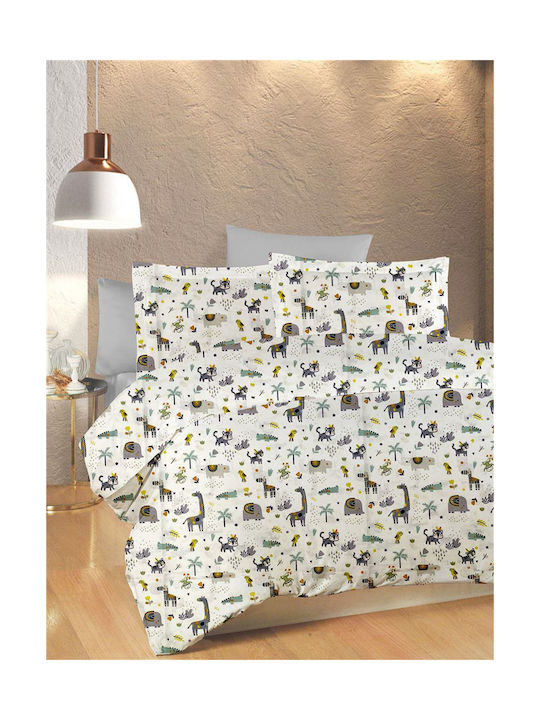 Dimcol Bebe Baby Sheets Set Crib Cotton Multico...