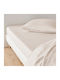 La Redoute Interieurs Bettlaken King Size mit Gummiband 180x200+30cm. Prewashed linen