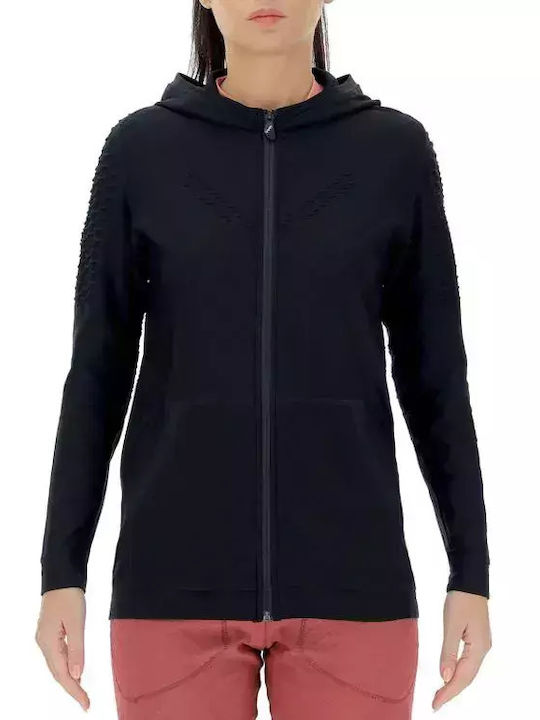 Uyn Sports Women's Hooded Sweatshirt Black