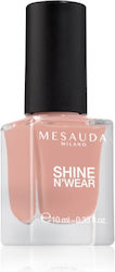 Mesauda Milano Shine N’ Wear Glossy Βερνίκι Νυχ...