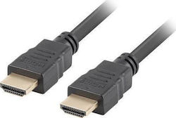Lanberg CA-HDMI-11CC-0010-BK HDMI 1.4 HDMI De Sex Masculin - HDMI De Sex Masculin 1m Negru