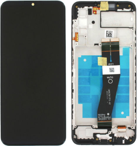 Οθόνη Lcd με Μηχανισμό Αφής και Πλαίσιο για Galaxy A03 (Μαύρο)