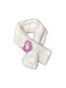 TakTakBaby Kids Furry Scarf White