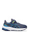 GT-1000 12 PS Kids Sports Shoes Running with Hoop & Loop Closure Navy Blue