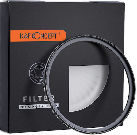 K&F Concept Ku04 Filtru UV Clar Diametru 37mm cu Filtru pentru obiective MC (Multi-Coated) pentru Obiective Foto
