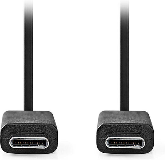 Nedis USB 3.2 Video Cable USB-C Male - USB-C 100W PD Black 1m