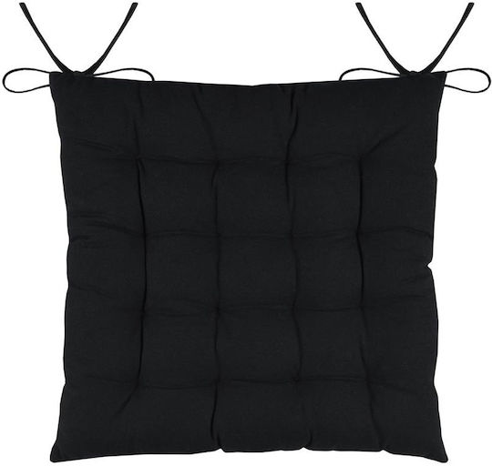 Garden Chair Cushion S-f Duo Noir 38x38cm
