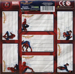 Spiderman Ετικέτες Τετραδίων Spiderman Ετικέτες Τετραδίων