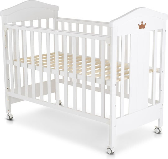 Cangaroo Babywiege Weiß mit Matratze 60x120cm