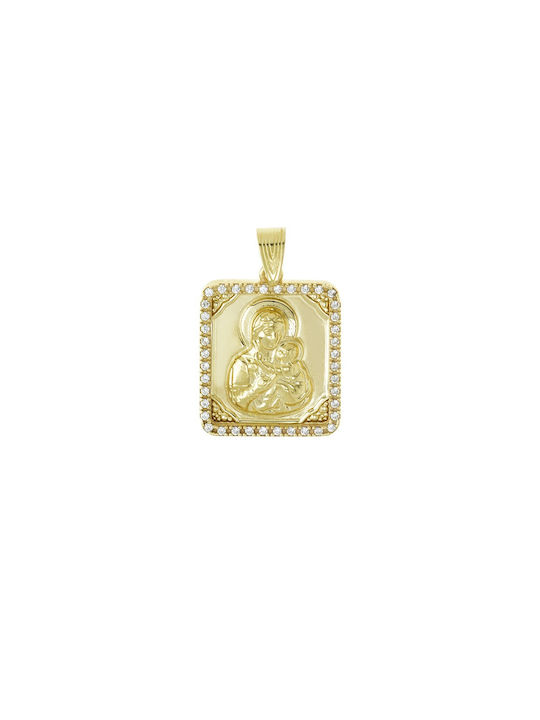 Ioannou24 Pendant Kids Talisman Constantine from Gold 9K 221031