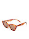 Oscar & Frank Orchard Road Women's Sunglasses with Brown Tartaruga Plastic Frame and Brown Lens
