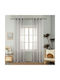 Whitegg Curtain with Grommet K0142-3 Gray 140x285cm