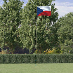 Polyester Flag of Tschechische Republik with Stake