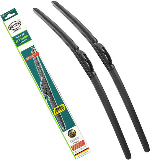 Heyner Hybrid Front Set Car Wiper Blades 600mm 530mm for Lancia Thema