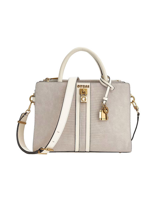 Guess Γυναικεία Τσάντα Tote Χειρός Taupe