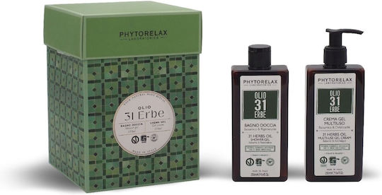 Phytorelax Olio 31 Herbs Hautpflegeset für Reinigung Körperreinigung