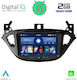 Digital IQ Car Audio System for Opel Adam 2014-2022 (Bluetooth/USB/WiFi/GPS/Apple-Carplay/Android-Auto) with Touch Screen 8"