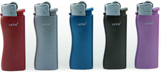 Leonflame Mini Metallic Colours Flame Lighter 25 Pieces (Miscellaneous Colours)