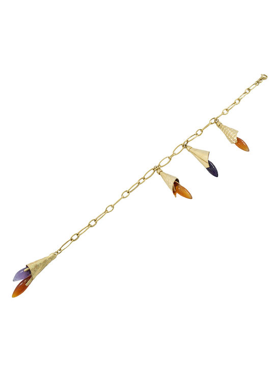 Bracelet Chain made of Gold 14K