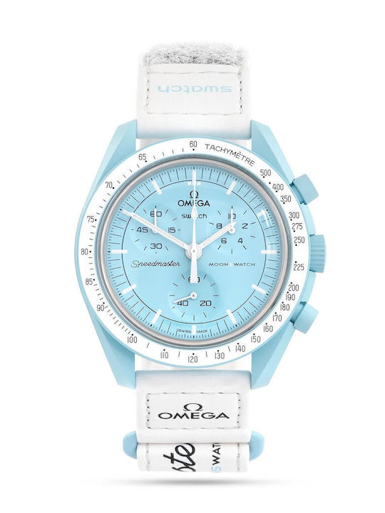 Swatch Moonswatch Mission Ръчен Часовник На Батерия с Керамична Гривна Swatch Moonswatch Mission Ръчен Часовник На Батерия с Керамична Гривна