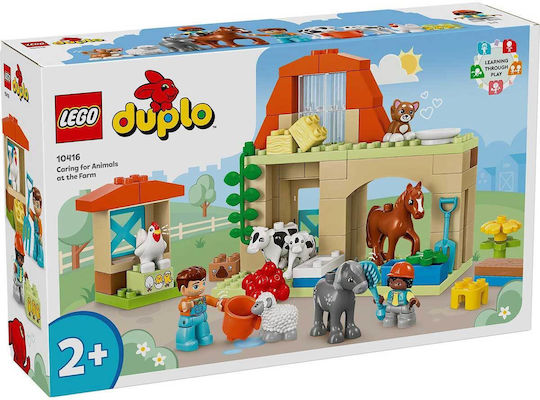 LEGO Duplo Caring For Animals At The Farm για 2+ Ετών 74τμχ