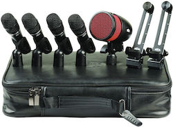Heil Sound HS-HDK-5 Drum Set Wired Microphone Clip On Heil Sound HS-HDK-5 Drum Set Wired Microphone Clip On