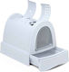 Stefanplast Cat Toilet Closed White L40 x W56 x H42cm