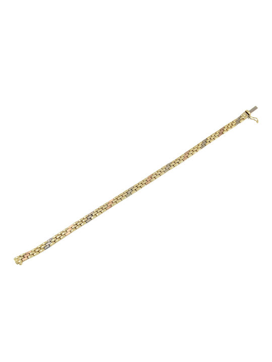 Damen Armband Kette aus Gold 14K